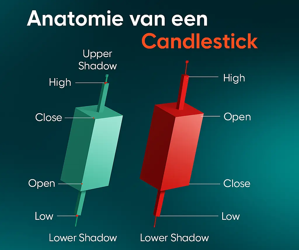 Voorbeeld van candlestick patronen voor beginnende traders