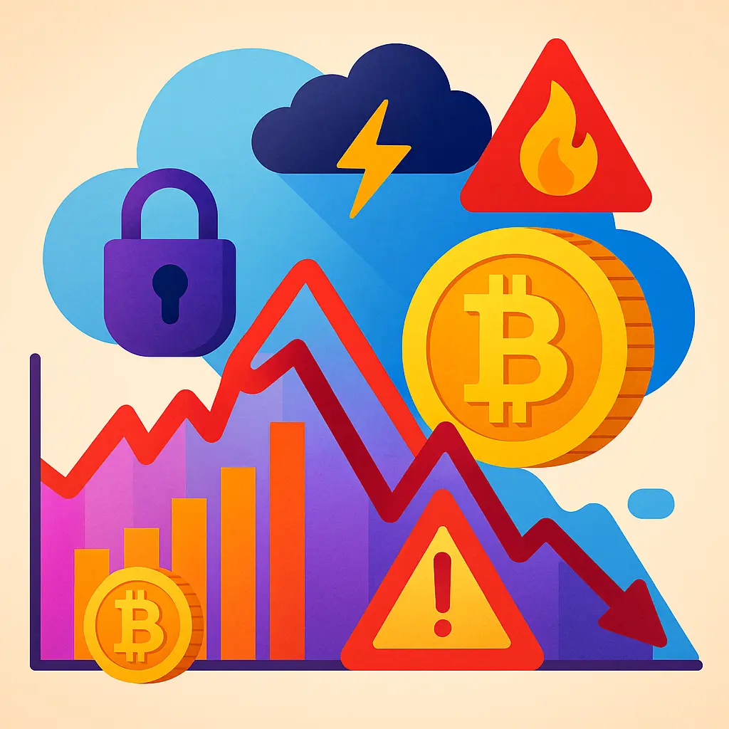 Voorbeeld van risico crypto beleggen voor beginnende beleggers